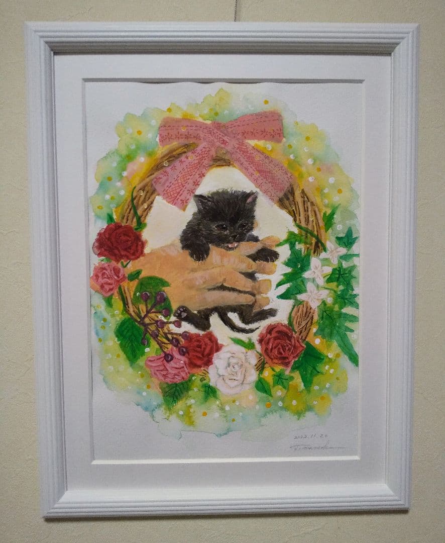 黒猫ちゃん　おめでとう