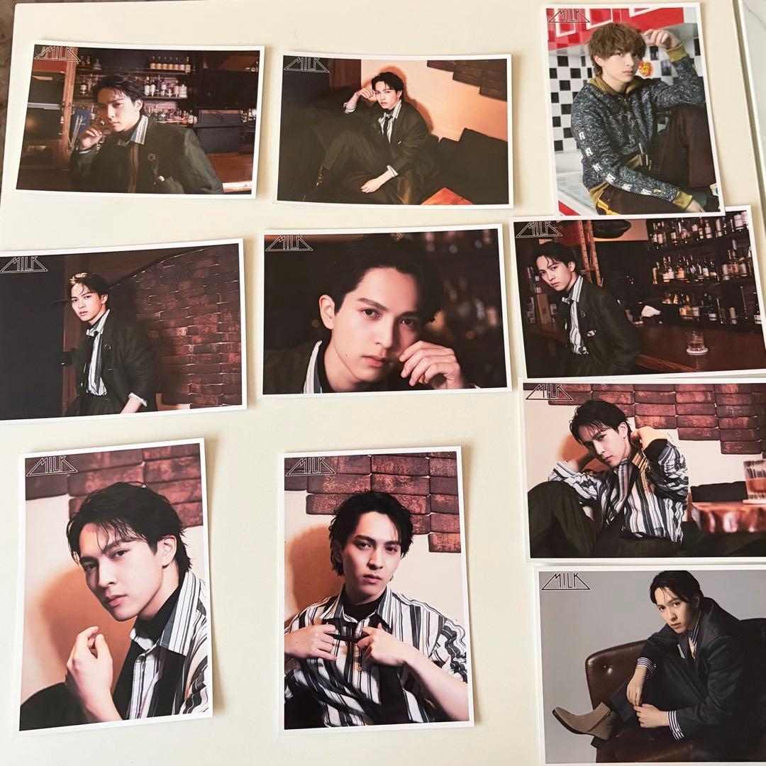 吉田仁人生写真セット 68枚被りなし まとめ売り集合4枚おまけ付