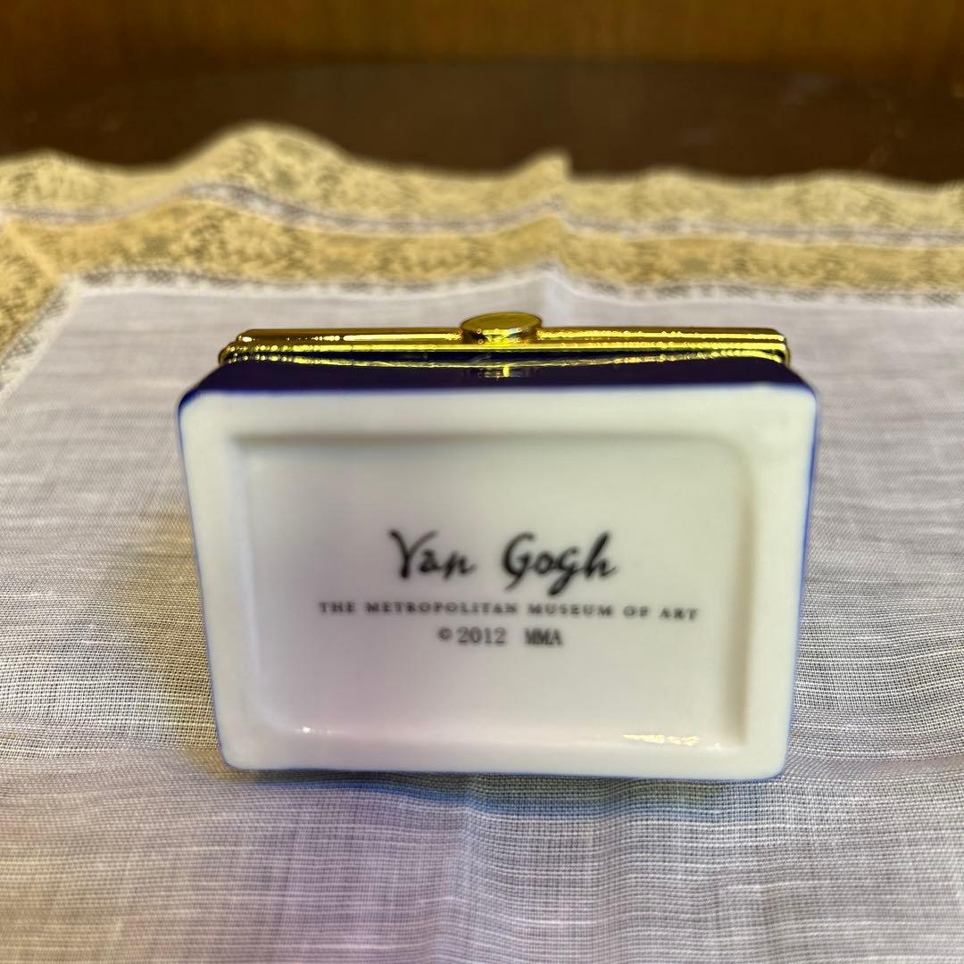 貴重2012年メトロポリタン美術館ゴッホイーゼル上のアイリストリンケットボックス