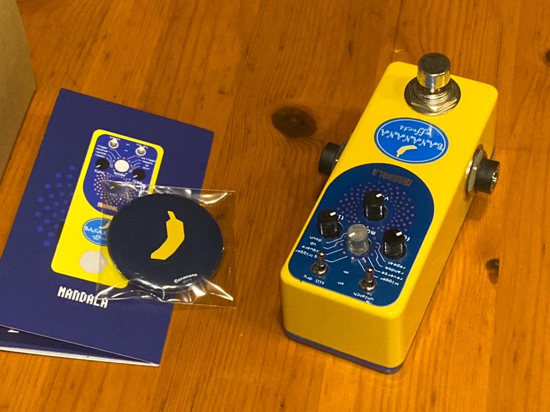 01 bananana effects mandala グリッチペダル