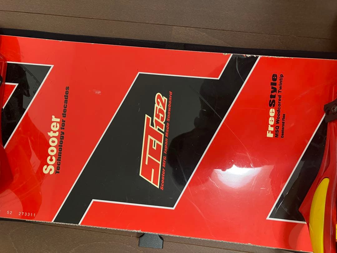 SCOOTER sct152 スクーター　スノーボード　フリースタイル　ケース付