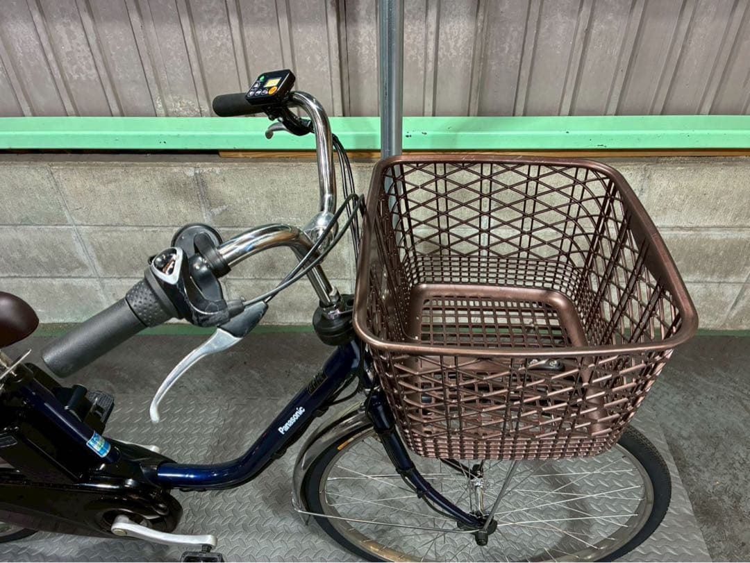 電動自転車　パナソニック　ビビDX 26インチ ブルー　№8310