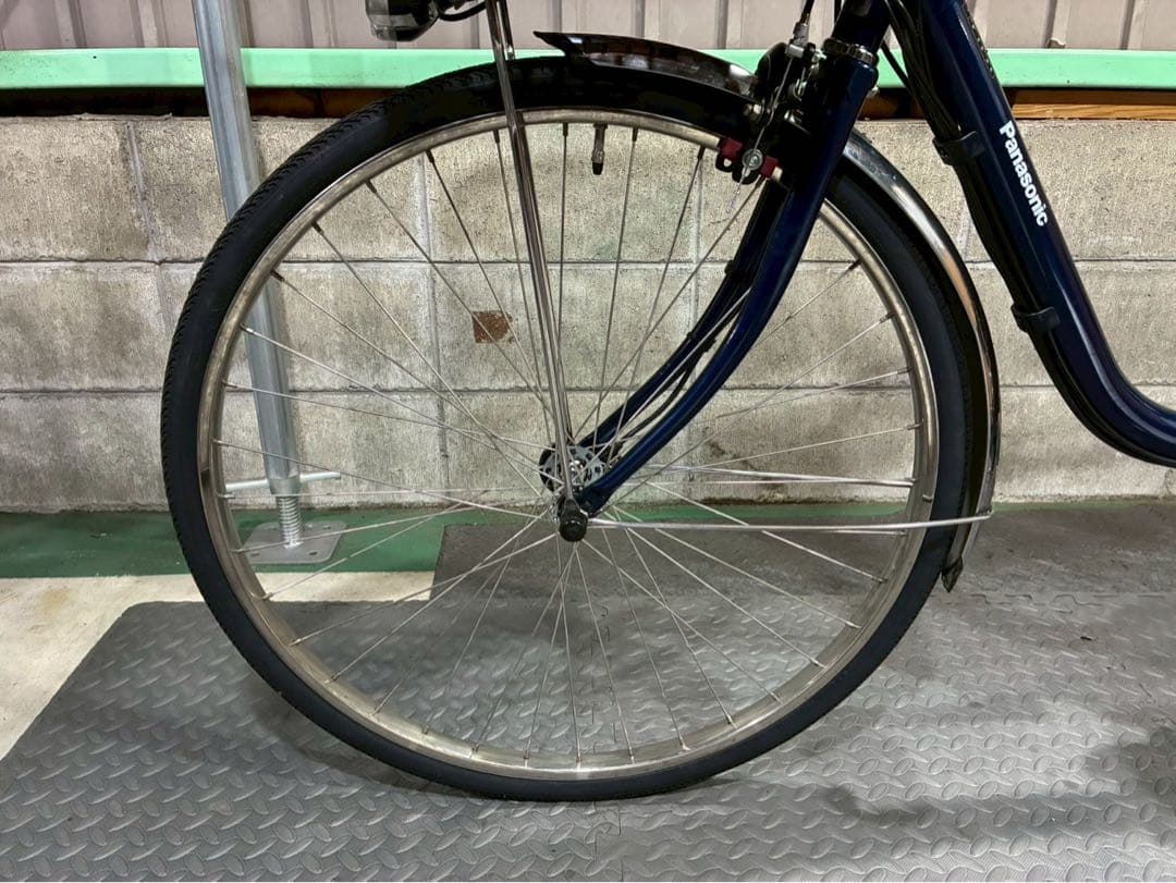 電動自転車　パナソニック　ビビDX 26インチ ブルー　№8310