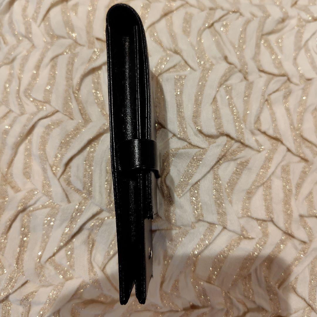 モンブランMontblanc 黒 レザー 筆箱