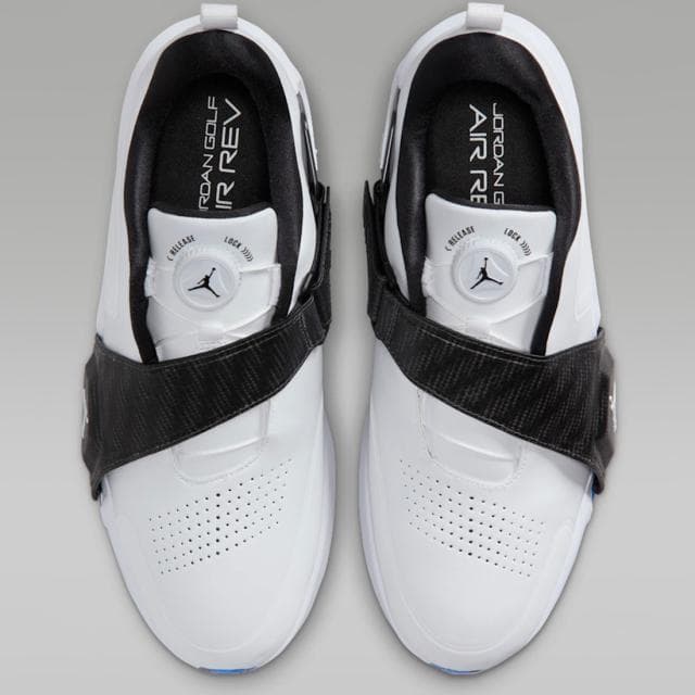 26cm ナイキ ゴルフ ジョーダン エア レブ 白 スパイク ゴルフシューズ