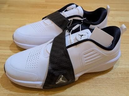 26cm ナイキ ゴルフ ジョーダン エア レブ 白 スパイク ゴルフシューズ