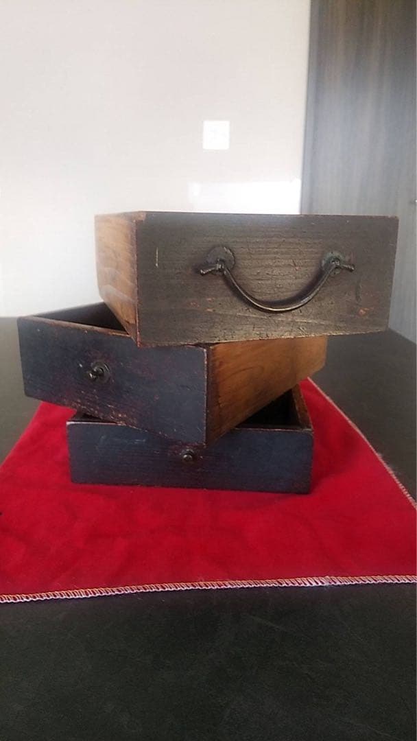古箱　抽斗箪笥　小抽斗箪笥　時代箪笥　和箪笥　古家具　小物入れ　木箱