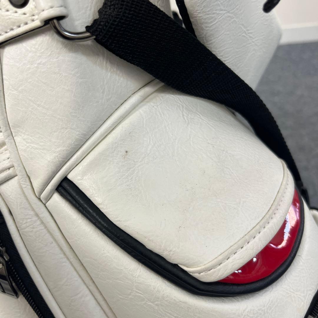 ピレッティ スタンド キャディバッグ ブラック Piretti ホワイト