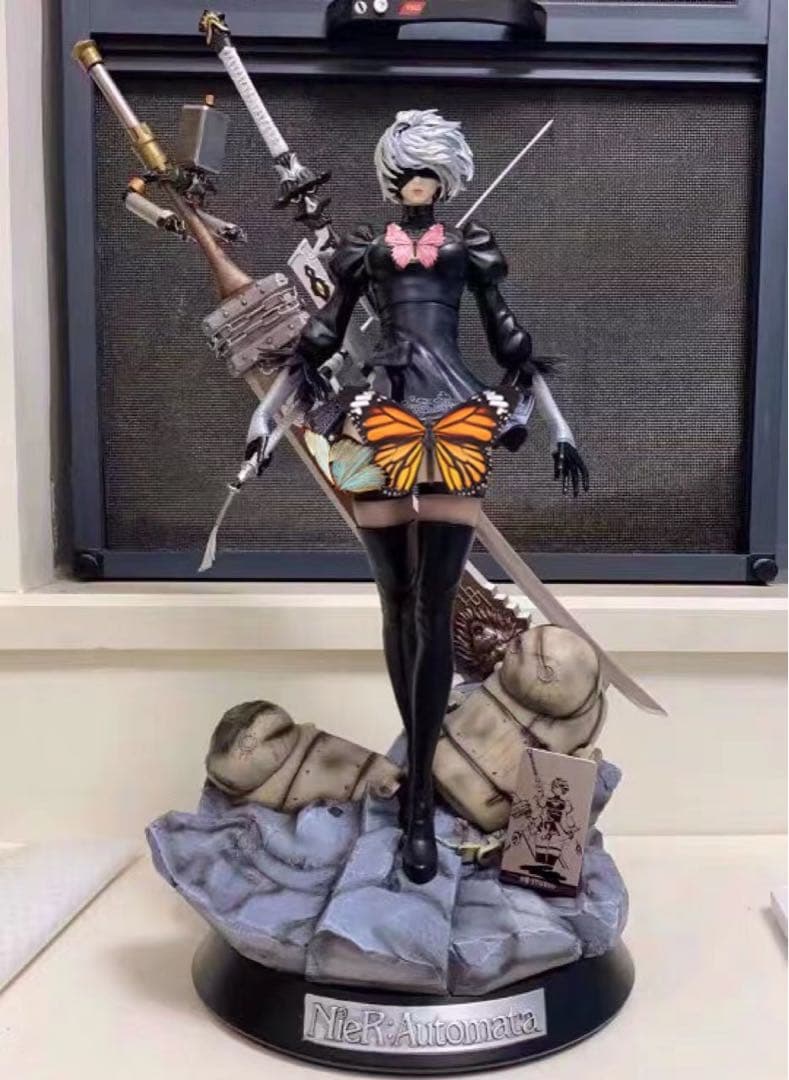 ニーア オートマタ 2B  1/6  ガレージキット ガレキ スタチュー ②⑥