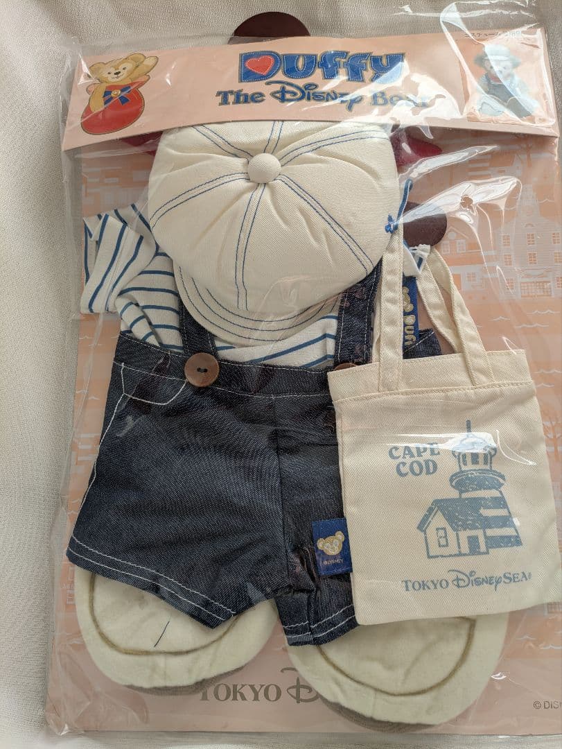 【新品＊未使用】ダッフィーコスチューム ペアセット公式
