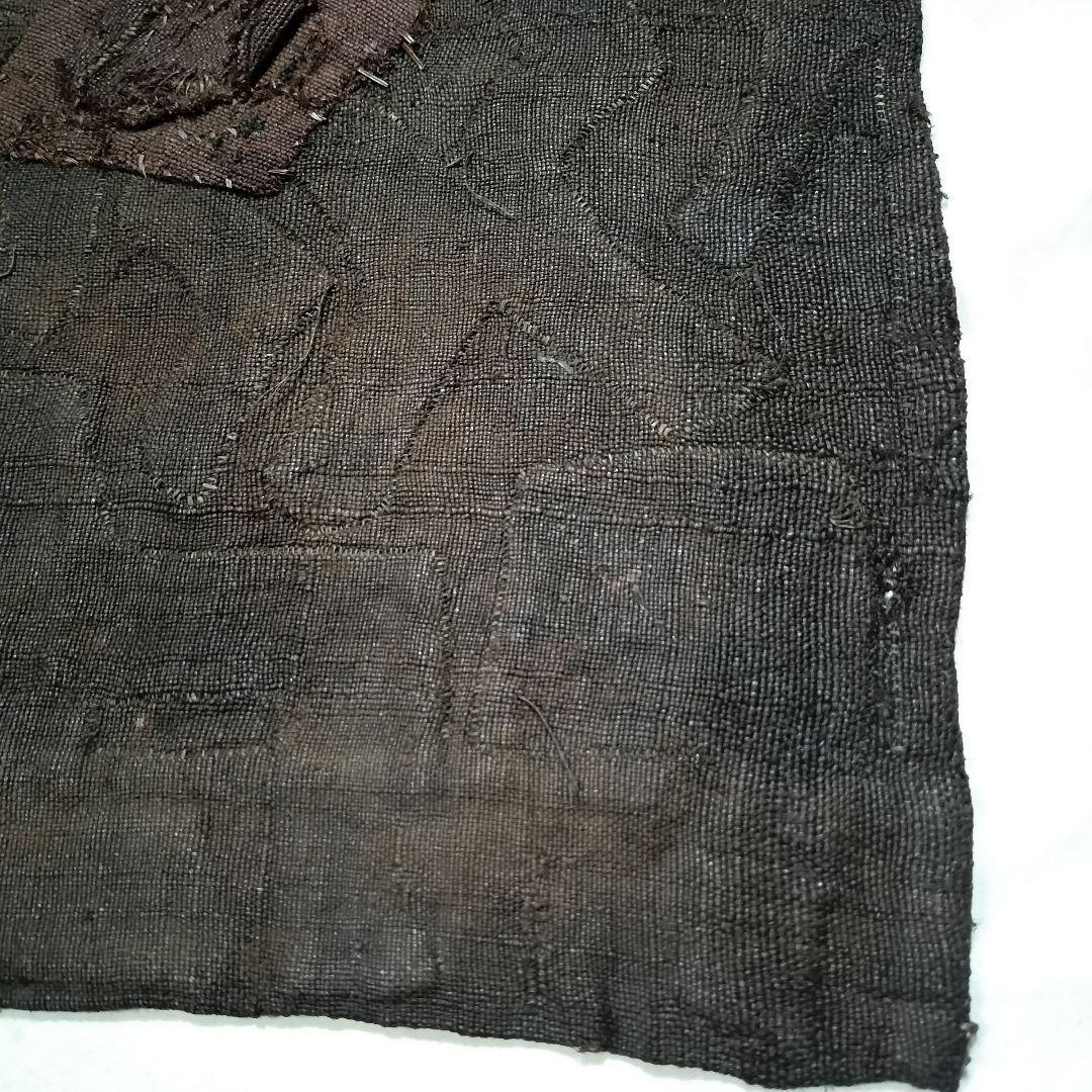 アンティーク　ラフィア　クバ布　 クバ族 アフリカ