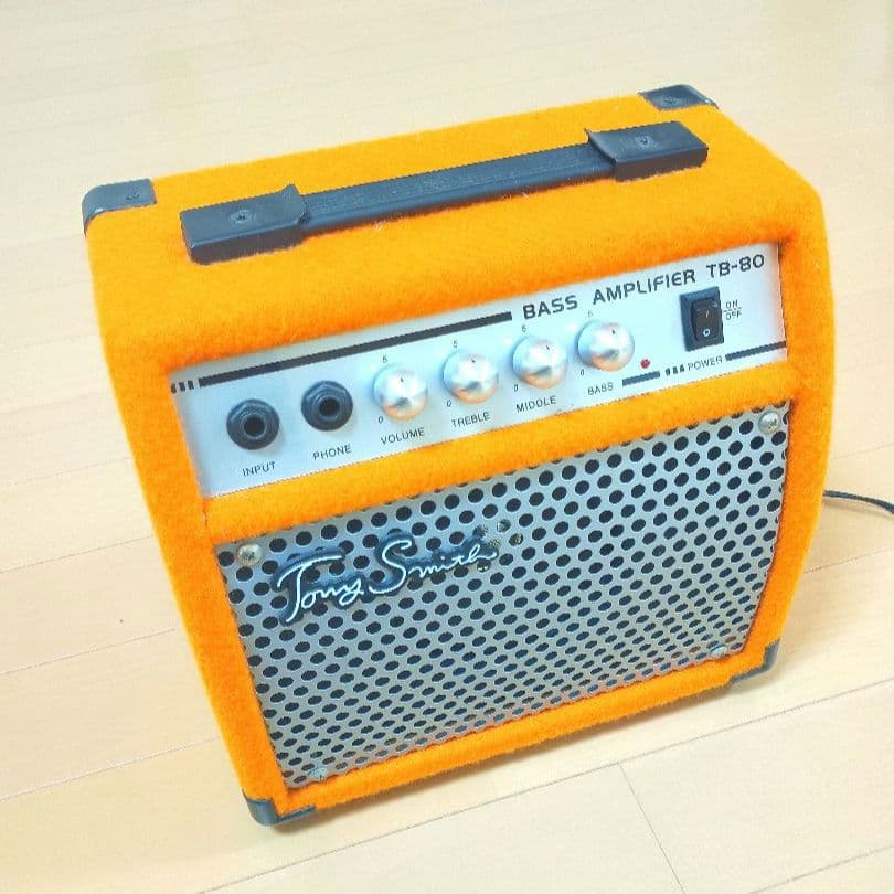 最終お値下げ！美品☆絶版！Tony Smith ベースアンプ TB-80オレンジ