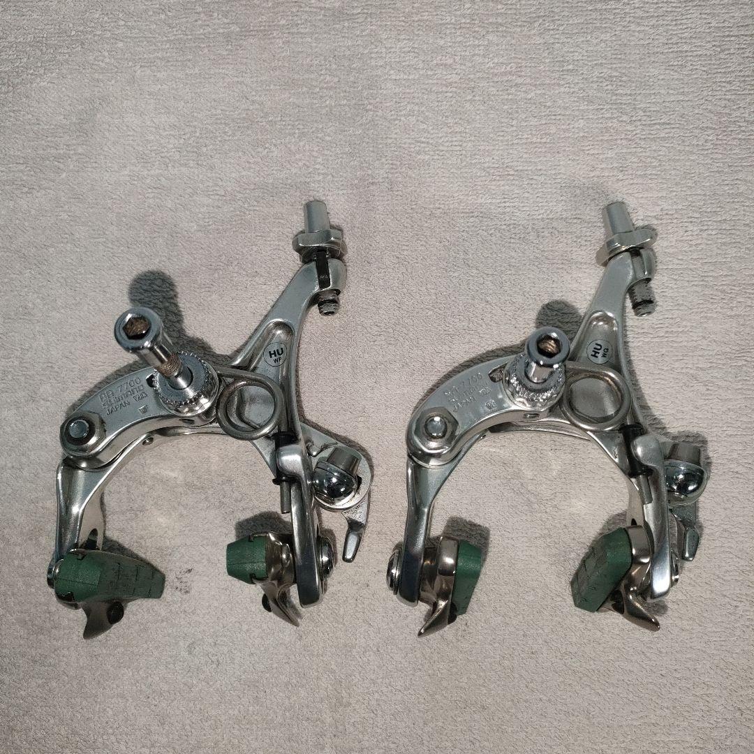 【中古】デュラエース　BR-7700　ブレーキ　前後セット　シマノ