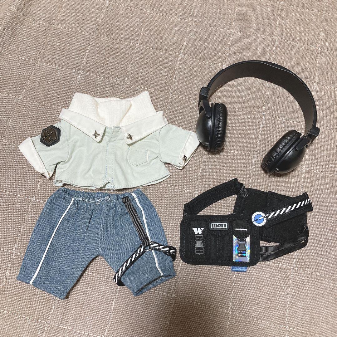 ぬいぐるみ服 20cm 15cm ぬい服 無属性ぬいぐるみ wooble