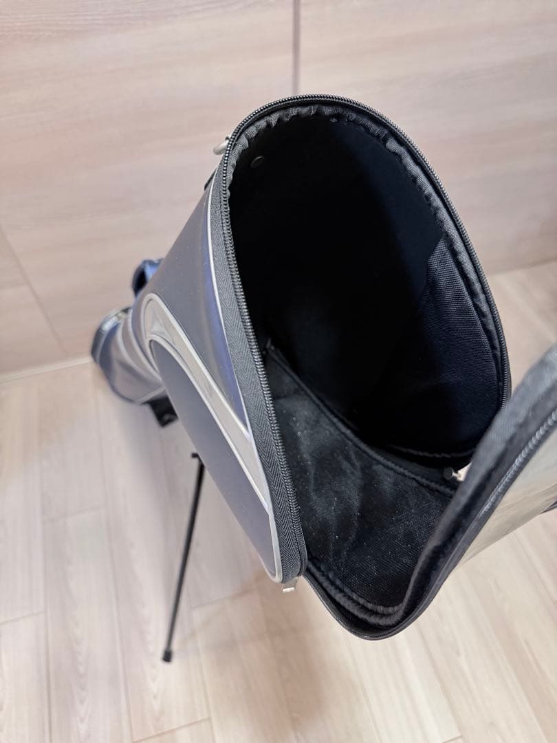 ネイビー スタンド式ゴルフバッグ サブバッグ