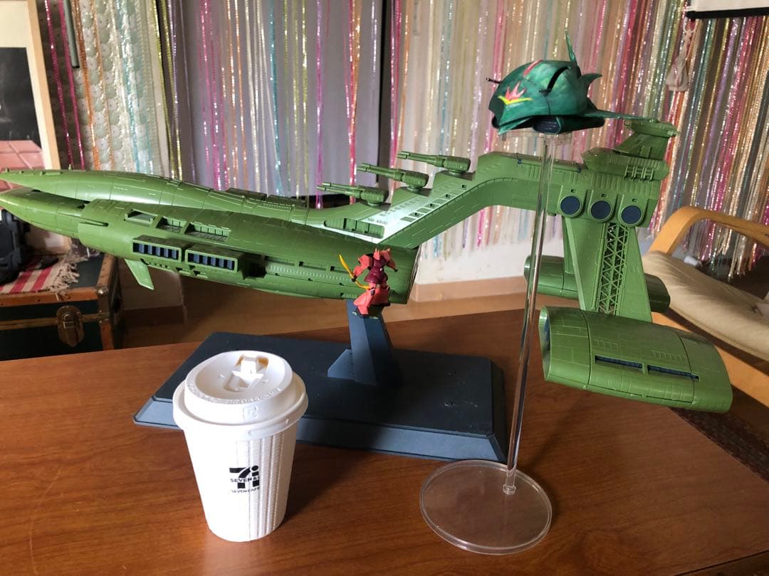 ムサイ　1/400 仮組　レアプラモデル　ガンダムコレクションNEO その1