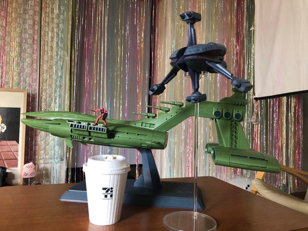 ムサイ　1/400 仮組　レアプラモデル　ガンダムコレクションNEO その1