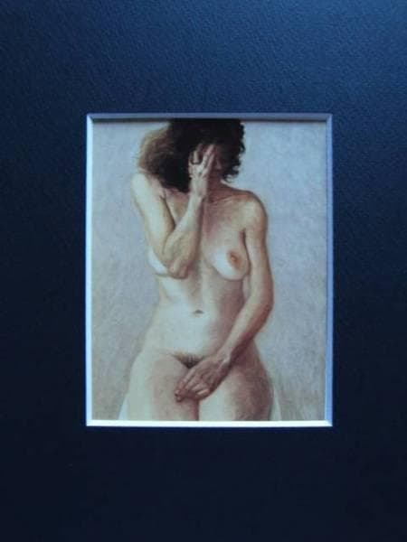 ARIKHA、Pudicity、希少画集画、新品額装付