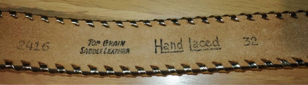 新品·88年LAドジャース·ワールドチャンプバックル付きベルト　32