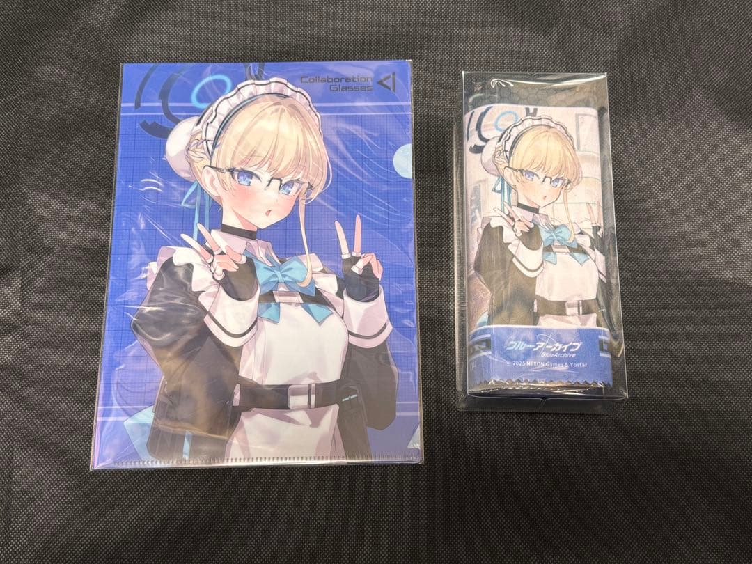 ブルアカ　飛鳥馬トキモデルメガネフレーム　フルセット