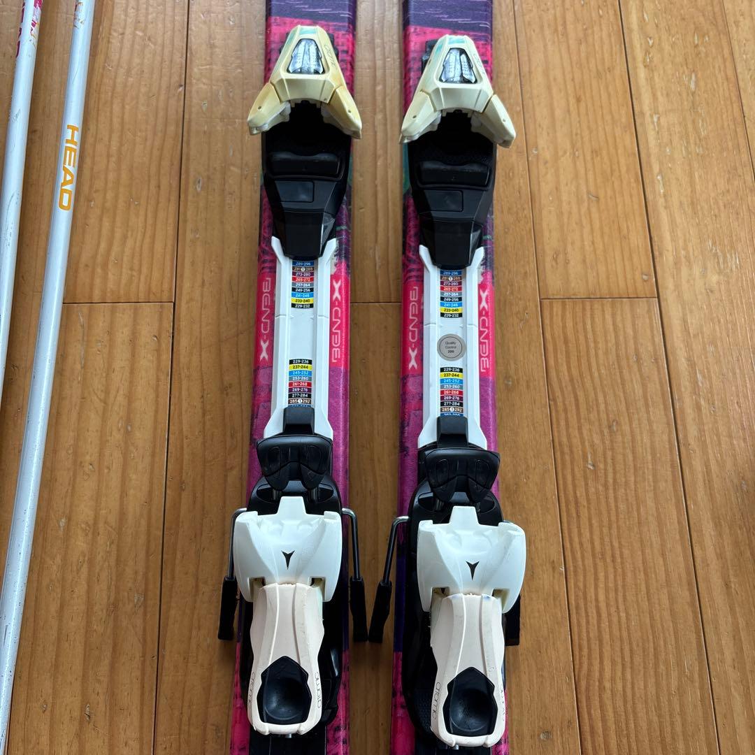 アトミック140cm ジュニア　スキー板　ブーツ　 セット