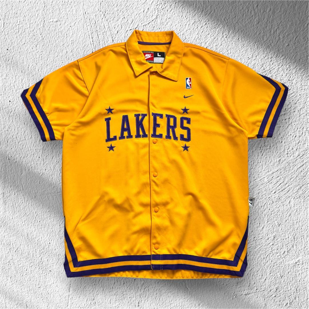 【海外限定モデル☆レイカーズ☆】ナイキ NBA刺繍 ウォームアップ ジャージ