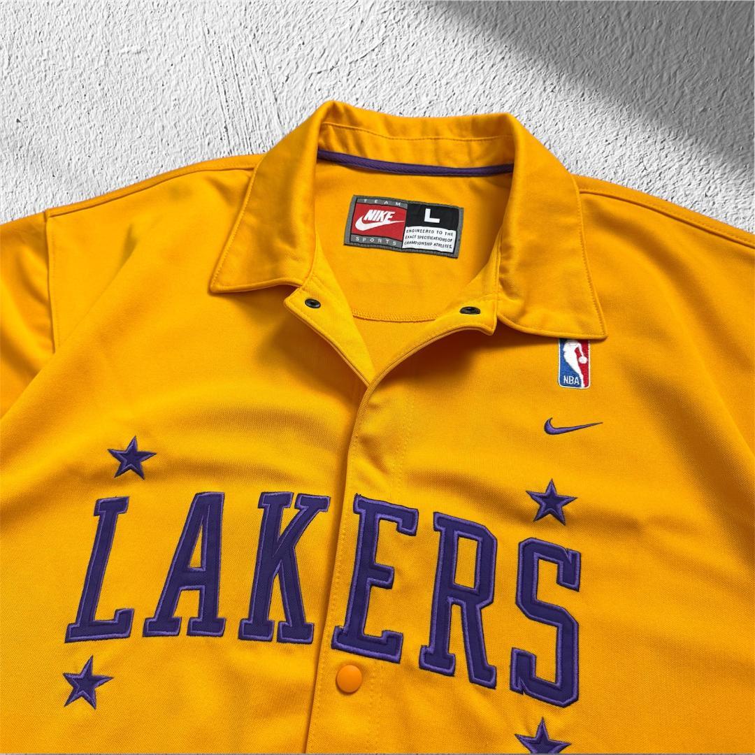 【海外限定モデル☆レイカーズ☆】ナイキ NBA刺繍 ウォームアップ ジャージ