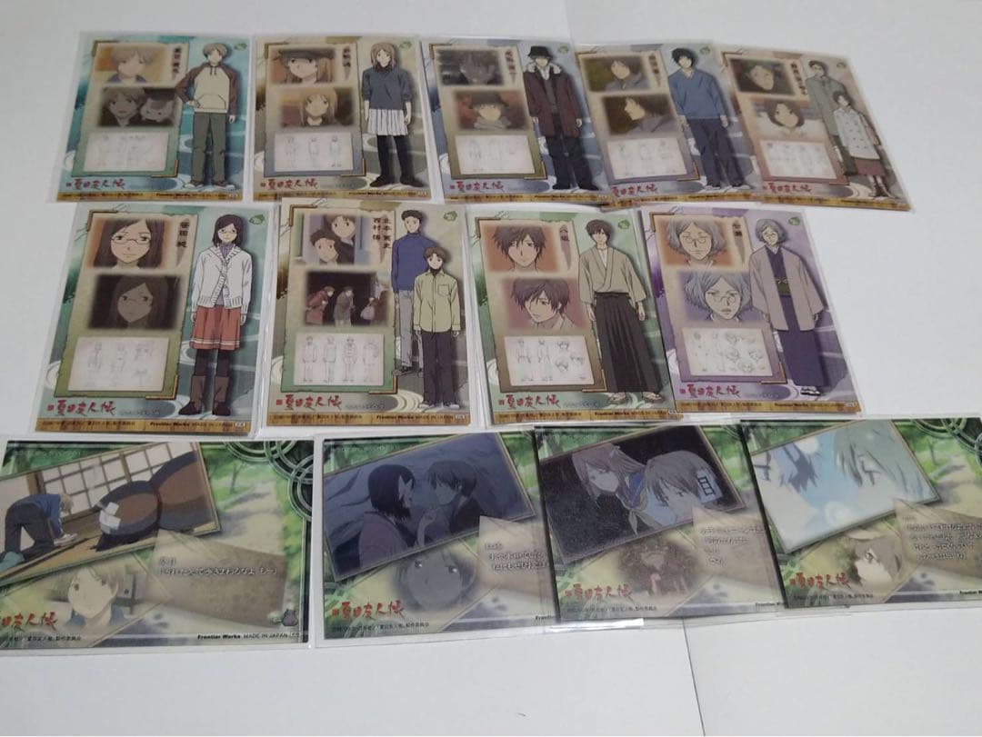 夏目友人帳 絵巻物カード　陰と陽　カード129種