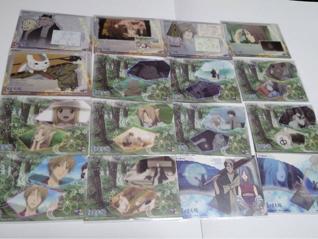 夏目友人帳 絵巻物カード　陰と陽　カード129種