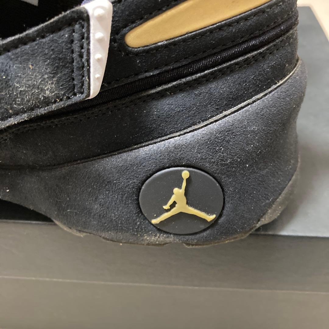 ナイキ ジョーダン トランナー LX BHM ブラックホワイトメタリックゴールド