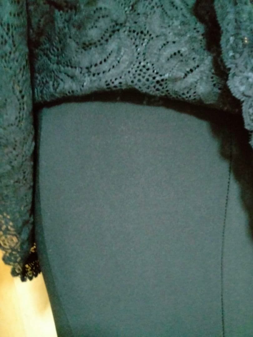 FDカンパニー ブラック マーメイドドレス パーティドレス 社交ダンス