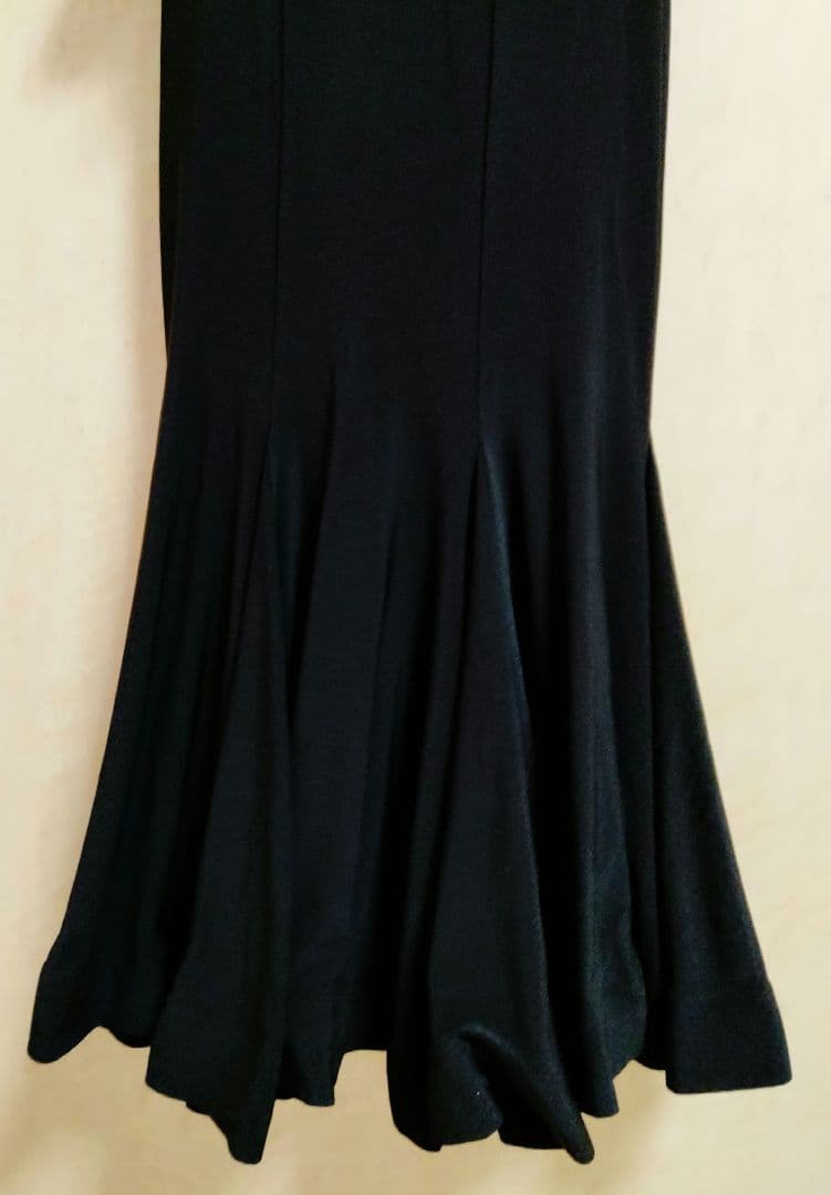 FDカンパニー ブラック マーメイドドレス パーティドレス 社交ダンス