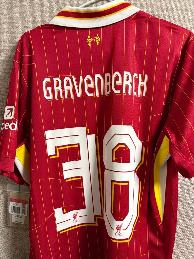 リバプール　24-25 カラバオカップ決勝　ユニフォーム　正規品　新品　激レア