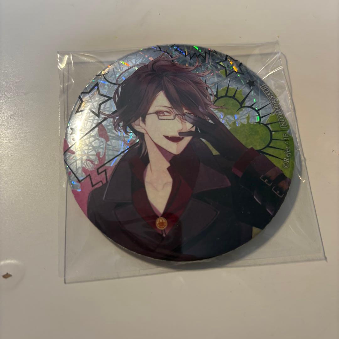 ディアラバ　DIABOLIK LOVERS 逆巻レイジ　缶バッジ　ホロ