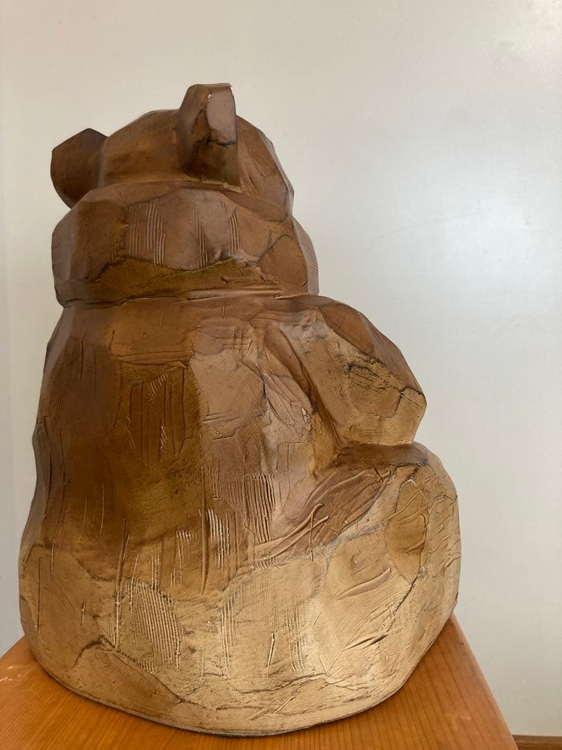 加藤貞夫似　木彫り風熊　レア　美品