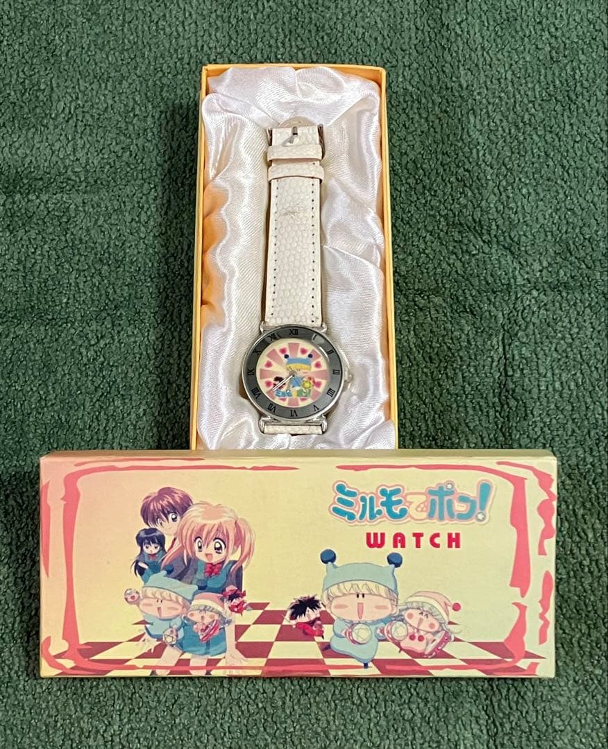 【匿名配送】ミルモでポン！　化粧箱付　腕時計　未使用当時品
