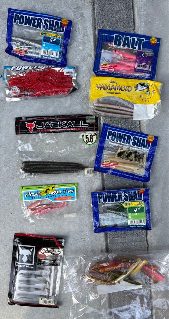 ソルトルアー バスルアー ワーム まとめ売り