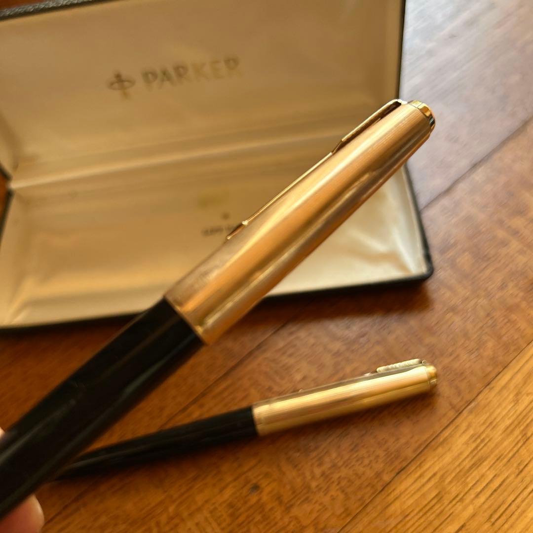 PERKER61◆万年筆＆ボールペンセット　アンティーク文具　ヴィンテージ