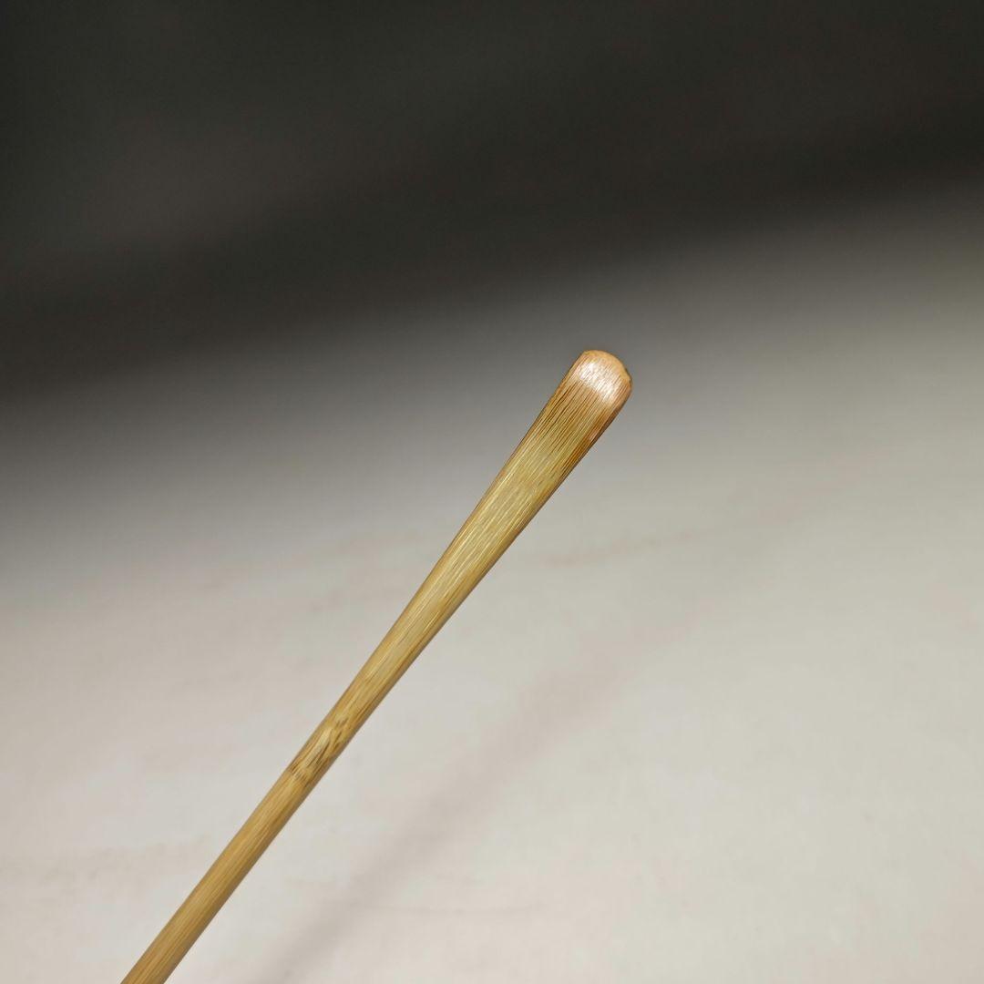 ウ278 茶杓『大徳寺　藤井誡堂　極箱　在銘』『竹器師　黒田宗玄　下削』茶道具