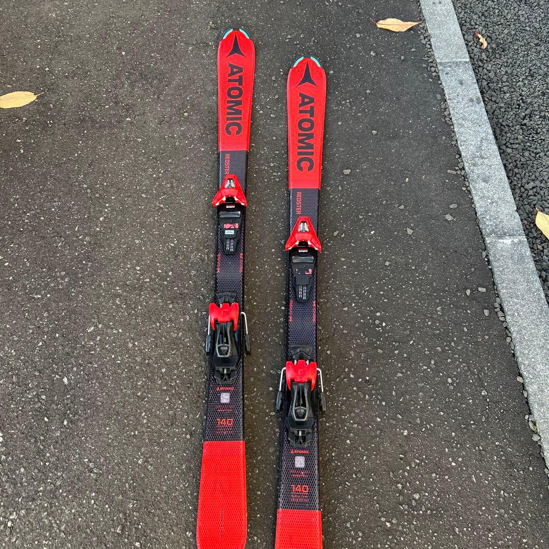 ATOMIC REDSPEED 140 スキー板　ジュニア用美品