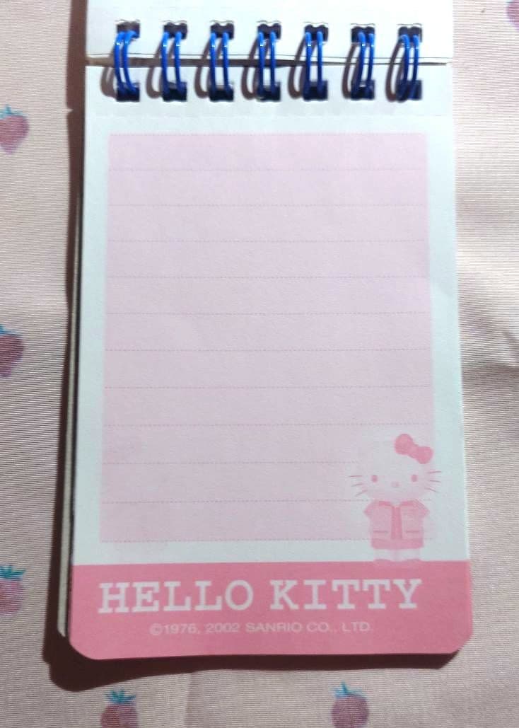 レア　レトロ　ハローキティ メモ帳 ポケットサイズ