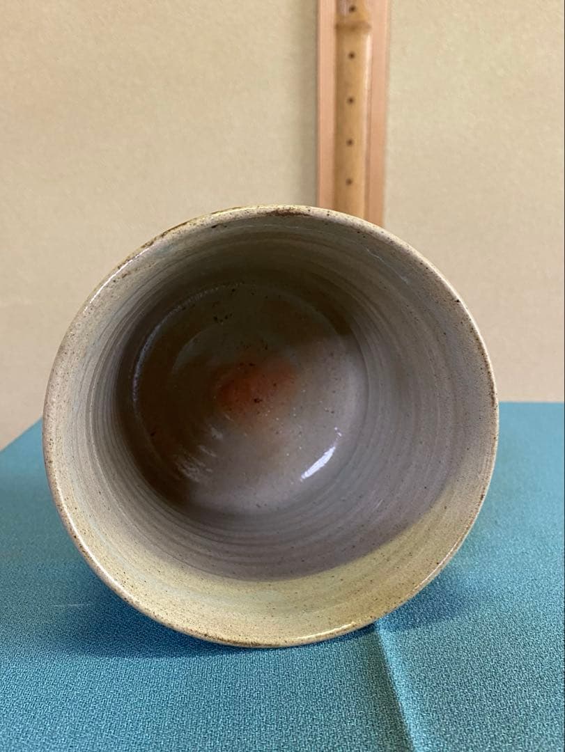 茶道具/茶碗 立鶴茶碗 廣州窯　共箱