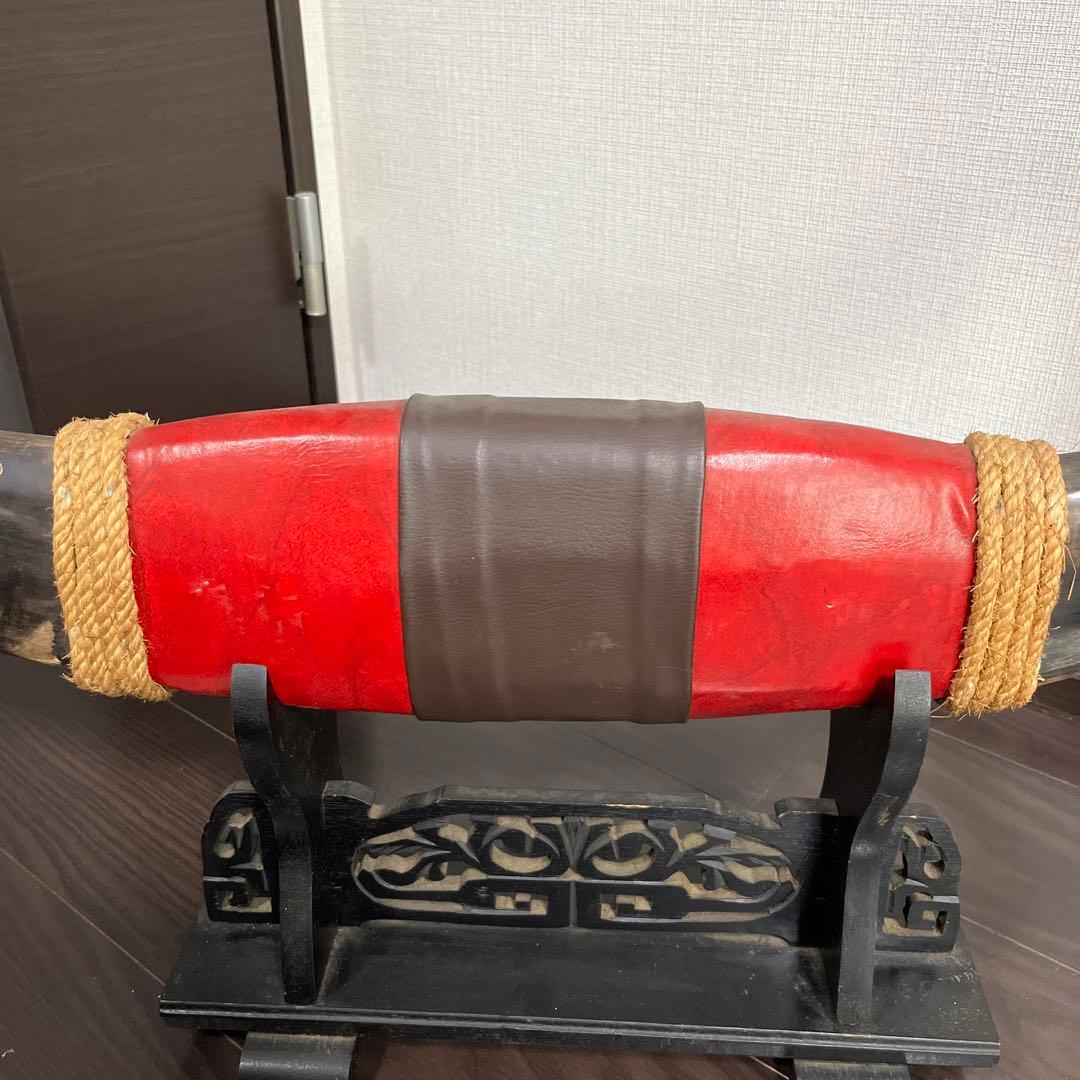 【水牛の角】《専用台付き》