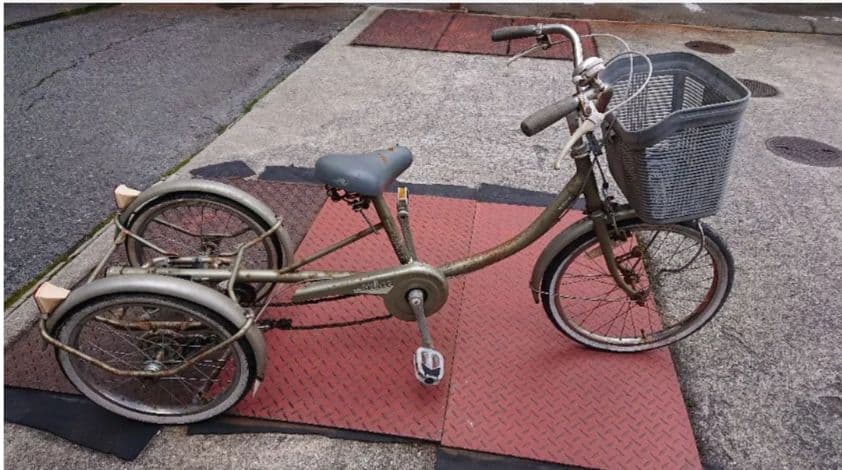 ナショナル 三輪自転車　大人用（兵庫県姫路市まで引き取り限定）