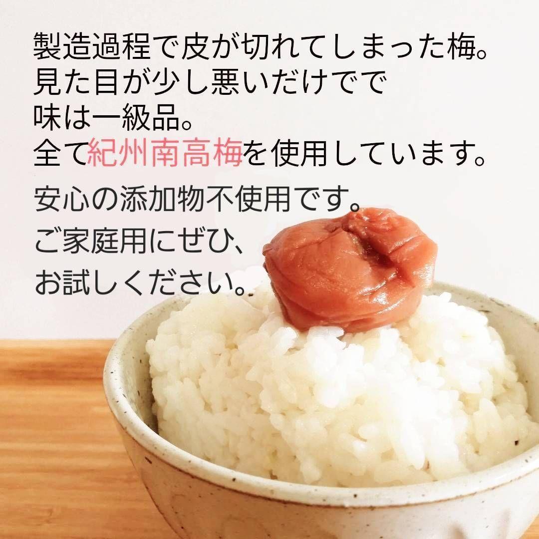 【長期保存に極小切れ10kgLサイズ】天日塩と梅だけの紀州南高梅※在庫わずか！
