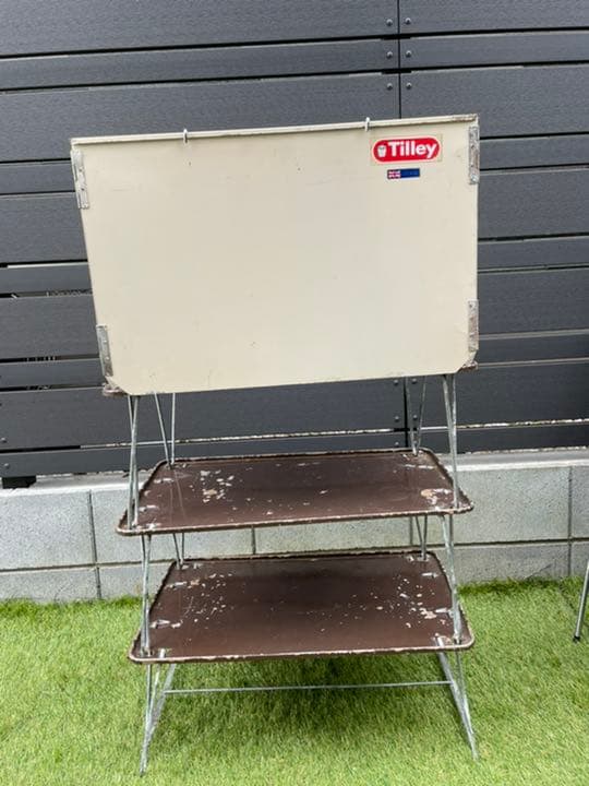 レア　ビンテージ　tilley ラック　フォールディング  折りたたみ