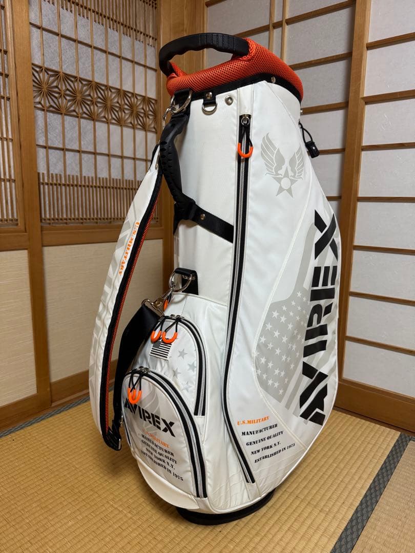 【美品】AVIREX キャディバッグ
