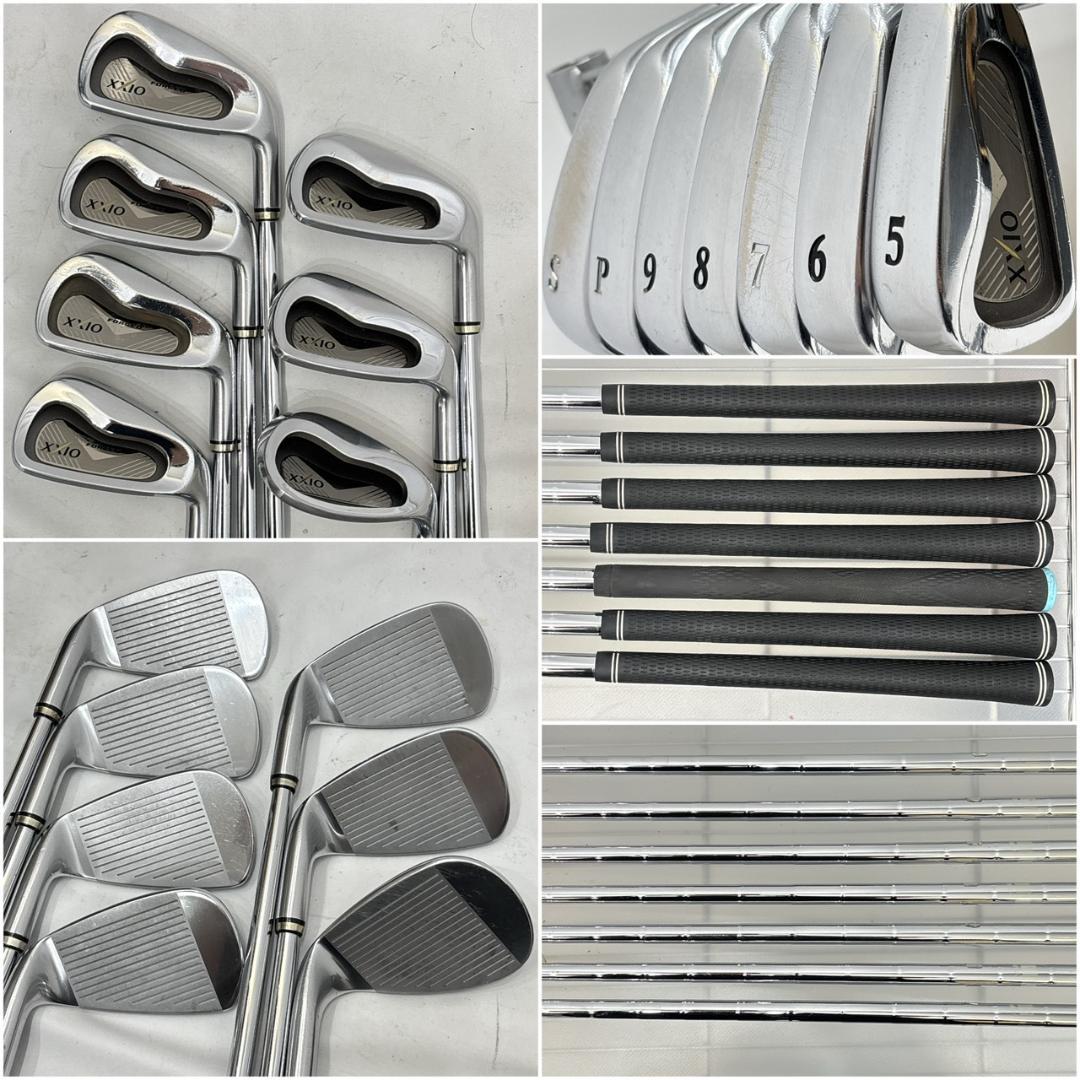 メンズ右利き初心者用　ゼクシオ　初代＆8＆9代目　ゴルフクラブセット　W2622