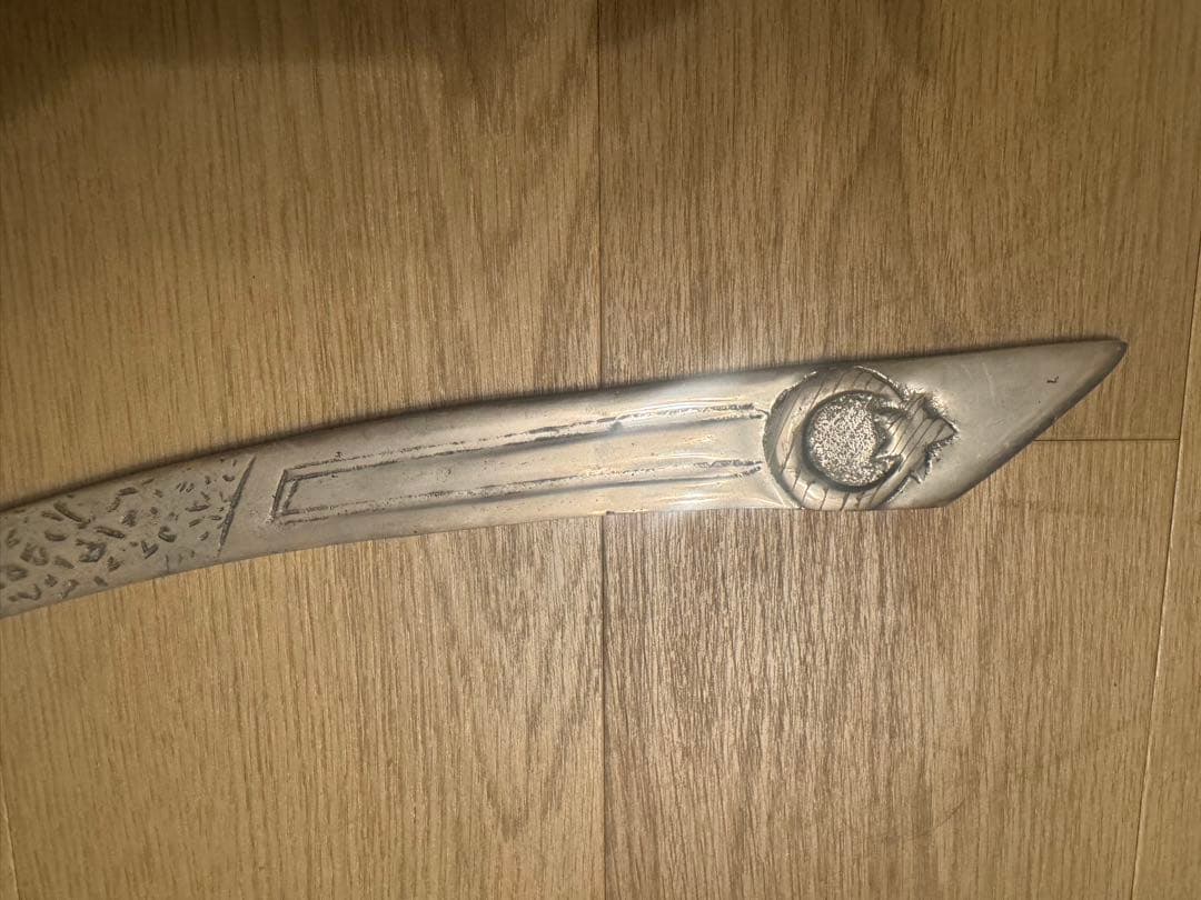 【未使用】ベリーダンス用 ソード（シミター）月と星の装飾・ドラゴンハンドル