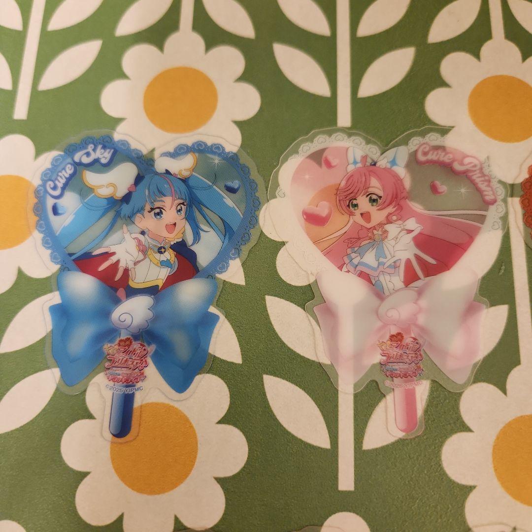 キミとアイドルプリキュア　入場者特典　第2弾　うちわ型クリアカード　全9種セット